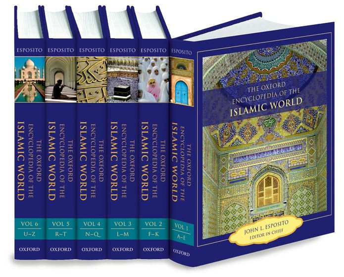 The Oxford Encyclopedia of the Islamic World Sixvolume set by John L