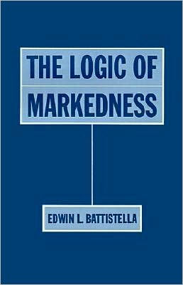 The Logic of Markedness