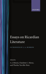 Essays on Ricardian Literature: In Honour of J.A. Burrow