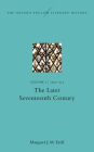 The Oxford English Literary History: Volume V: 1645-1714: The Later Seventeenth Century