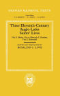 Three Eleventh-Century Anglo-Latin Saints' Lives: Vita S. Birini, Vita et Miracula S. Kenelmi and Vita S. Rumwoldi