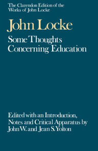 Title: Some Thoughts Concerning Education, Author: John Locke