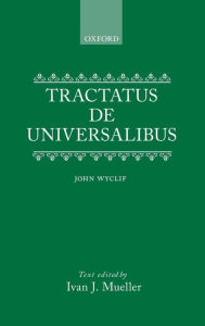 Title: De Universalibus, Author: John Wyclif