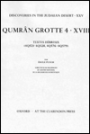Qumran Grotte 4: XVIII: Textes Hi'Abreux (4Q521-4Q528, 4Q576-4Q579)