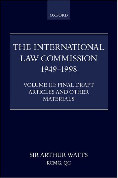 The International Law Commission 1949-1998