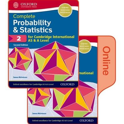 Probability Statistics 2 for Cambridge International as a Level