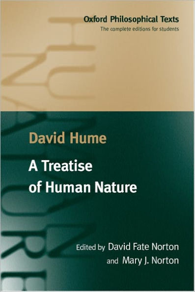 A Treatise of Human Nature / Edition 1