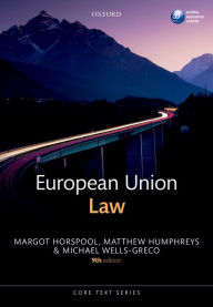 Title: European Union Law / Edition 9, Author: Margot Horspool