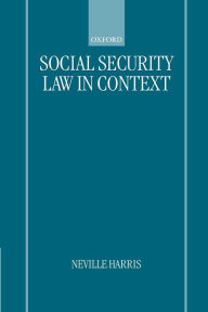 Title: Social Security Law, Author: Neville S Harris