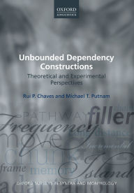 Title: Unbounded Dependency Constructions: Theoretical and Experimental Perspectives, Author: Rui P. Chaves