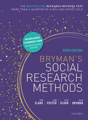 Social Research Methods 6E by Tom Clark, Liam Foster, Luke Sloan