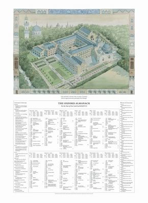 Oxford Almanack 2018 Poster OUAS