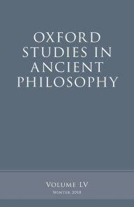 Title: Oxford Studies in Ancient Philosophy, Volume 55 / Edition 2, Author: Victor Caston