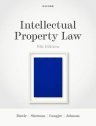 Title: Intellectual Property Law, Author: Lionel Bently