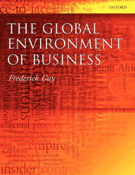 Title: The Global Environment of Business, Author: Frederick Guy