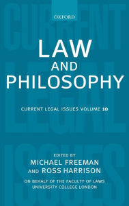 Title: Law and Philosophy, Author: Michael Freeman