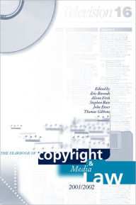 Title: The Yearbook of Copyright and Media Law, Author: Eric Barendt