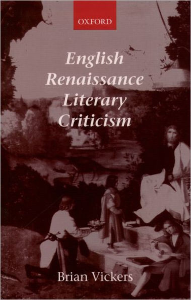 English Renaissance Literary Criticism / Edition 1