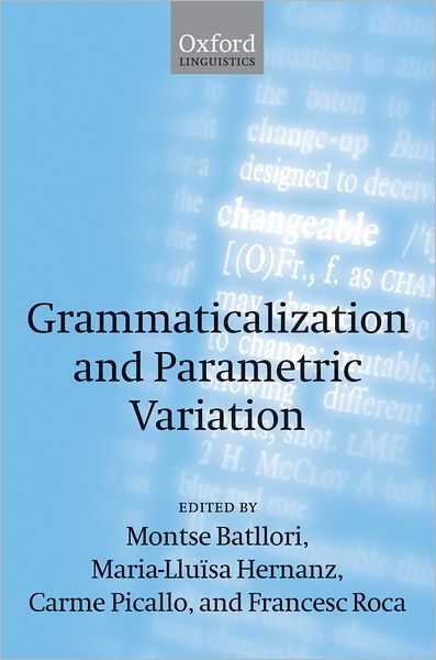 Morphological and Syntactical Variation and Change in Catalan