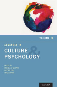 Title: Advances in Culture and Psychology: Volume 3, Author: Michele J. Gelfand