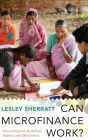 Can Microfinance Work?: How to Improve Its Ethical Balance and Effectiveness