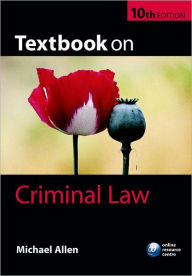 Textbook on Criminal Law / Edition 10