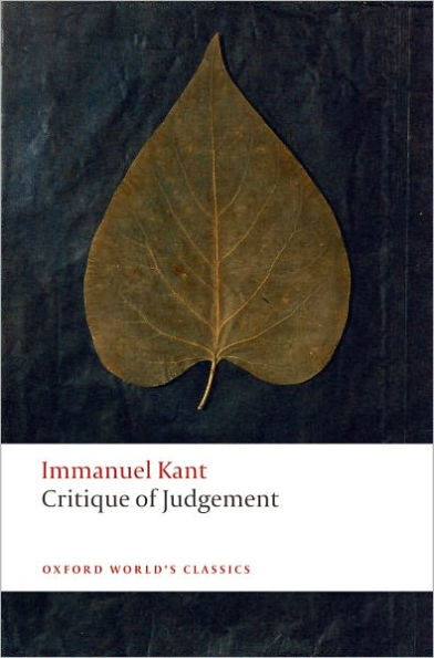 Critique of Judgement