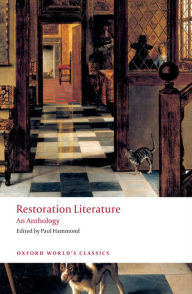 Title: Restoration Literature: An Anthology, Author: Paul Hammond