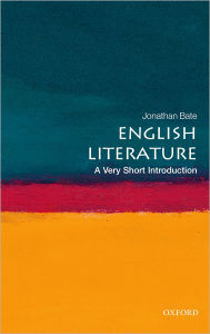 Title: English Literature: A Very Short Introduction, Author: Jonathan Bate