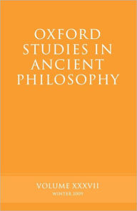Oxford Studies in Ancient Philosophy