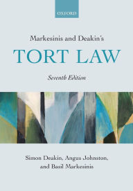 Markesinis and Deakin's Tort Law / Edition 7