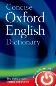 Title: Concise Oxford English Dictionary: Main edition, Author: Oxford Languages
