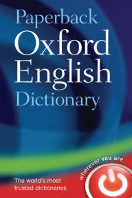 Title: Paperback Oxford English Dictionary, Author: Oxford Languages