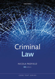 Criminal Law / Edition 8