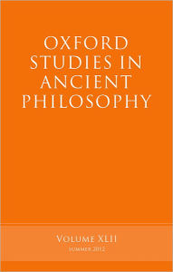 Oxford Studies in Ancient Philosophy, Volume 42