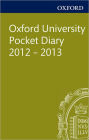 Oxford University Pocket Diary 2012-2013