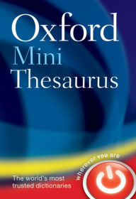 Title: Oxford Mini Thesaurus, Author: Oxford Languages