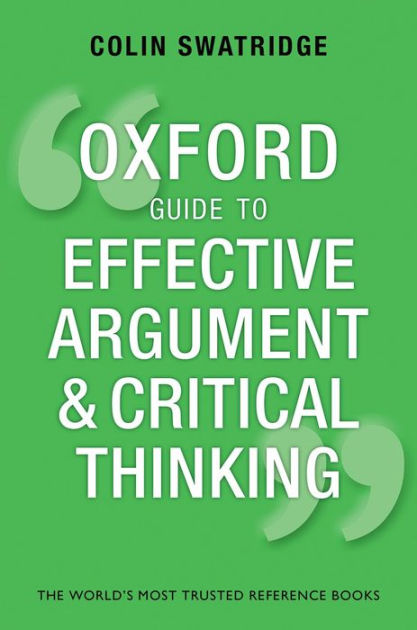 Critical thinking oxford image