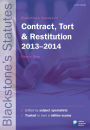 Blackstone's Statutes on Contract, Tort and Restitution
