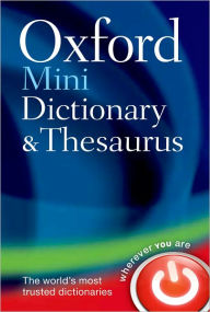 Title: Oxford Mini Dictionary and Thesaurus, Author: Oxford Languages
