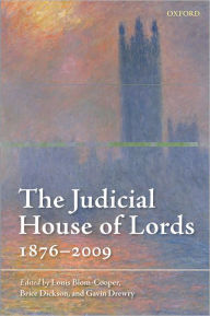 The Judicial House of Lords: 1876-2009