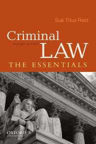 Criminal Law: The Essentials / Edition 2