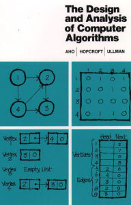 Title: The Design and Analysis of Computer Algorithms / Edition 1, Author: Alfred Aho
