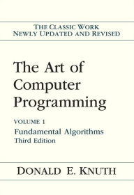 Title: Art of Computer Programming, The: Fundamental Algorithms, Volume 1 / Edition 3, Author: Donald Knuth