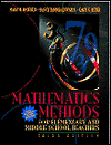 Mathematic Methods for Elementary and Middle School Teachers