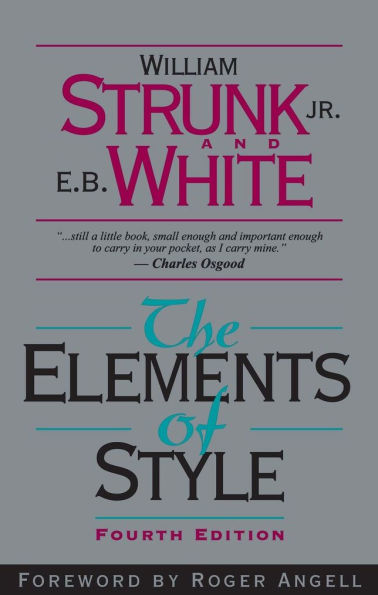 The Elements of Style / Edition 4