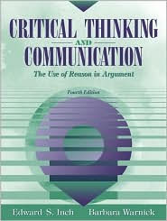 inch warnick critical thinking and communication inch warnick critical thinking and communication