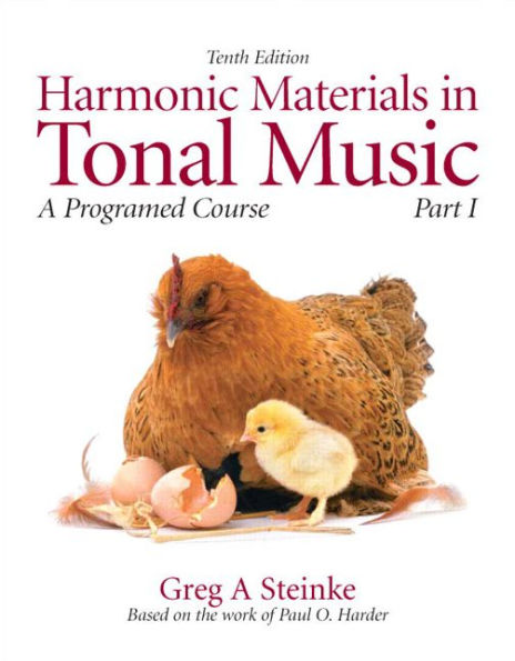 Harmonic Materials in Tonal Music: A Programmed Course, Part 1 / Edition 10