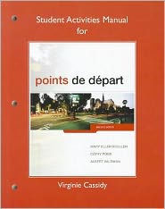 Student Activities Manual for Points de depart / Edition 2