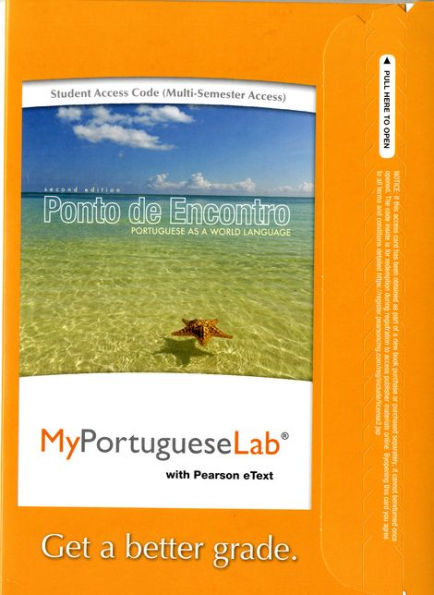 MyLab Portuguese with Pearson eText Access Code (24 Months) for Ponto de Encontro: Portuguese as a World Language / Edition 2